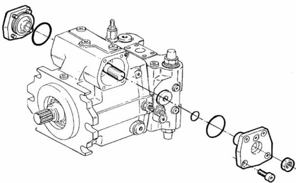德国REXROTH液压柱塞泵维修说明结构图